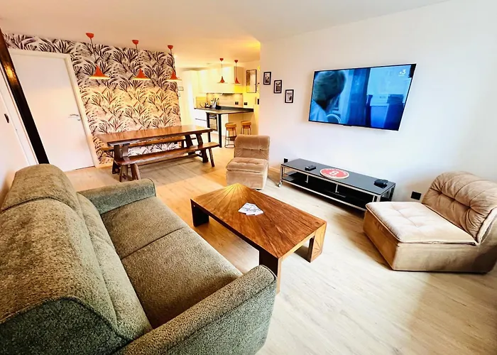 아파트 Charming Flat In The Heart Of 제라르메르